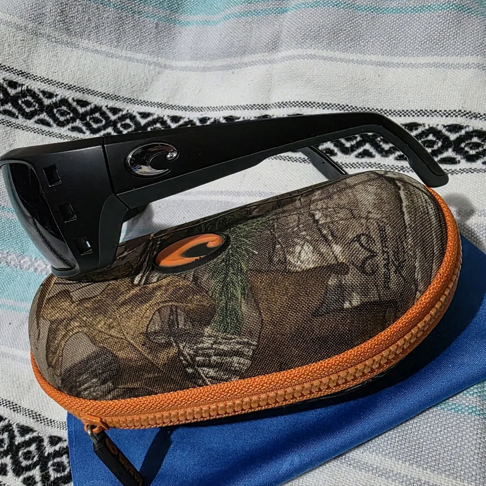 Costa PERMIT Black Matte 580p Gray Lenses
